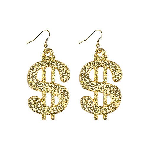 Boland Dollar Earrings, Gold