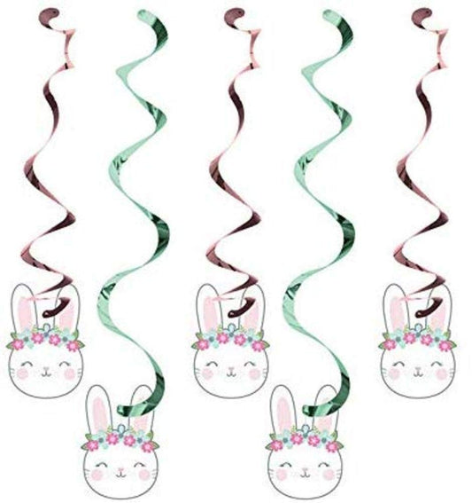 Creative Party Party Birthday Bunny Hanging Decorations