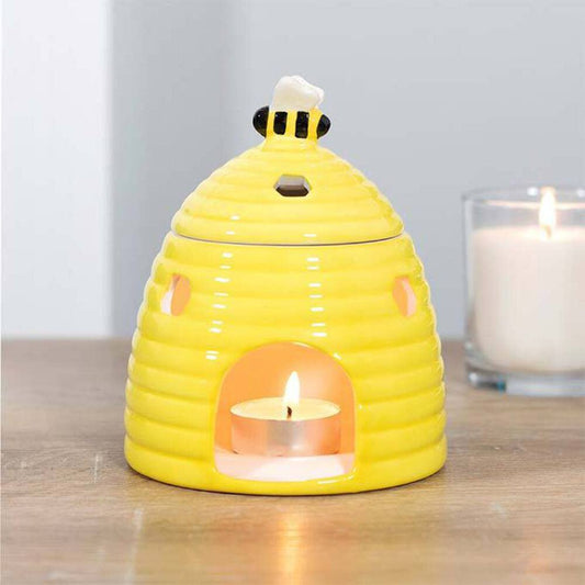 something different Yellow Beehive Oil Burner