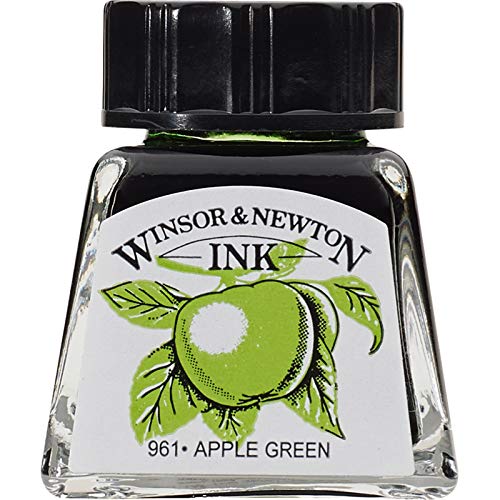 Winsor & Newton 14ml Drawing Ink Bottle - Black Indian