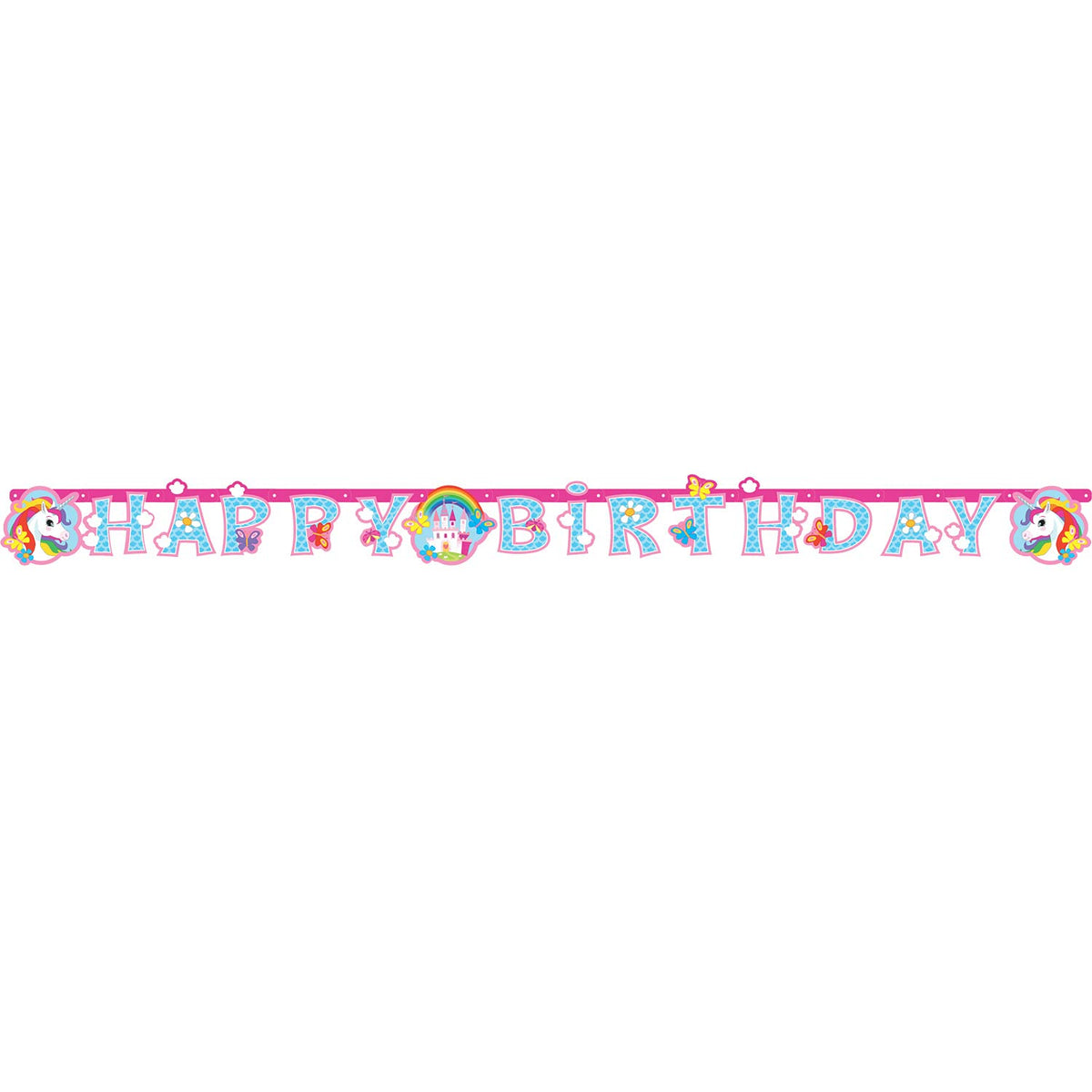 Unicorn Letter Banner 1.8m x 15cm