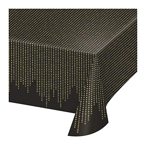 Creative Gold Dots Plastic Table Cover