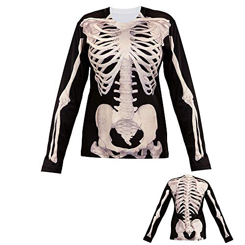 Widmann - Adult Skeleton Woman Shirt