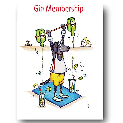 Compost Heap Gin Membership Humour  & Envelope