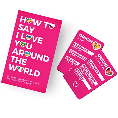 Gift Republic How To Say I Love You Around The World
