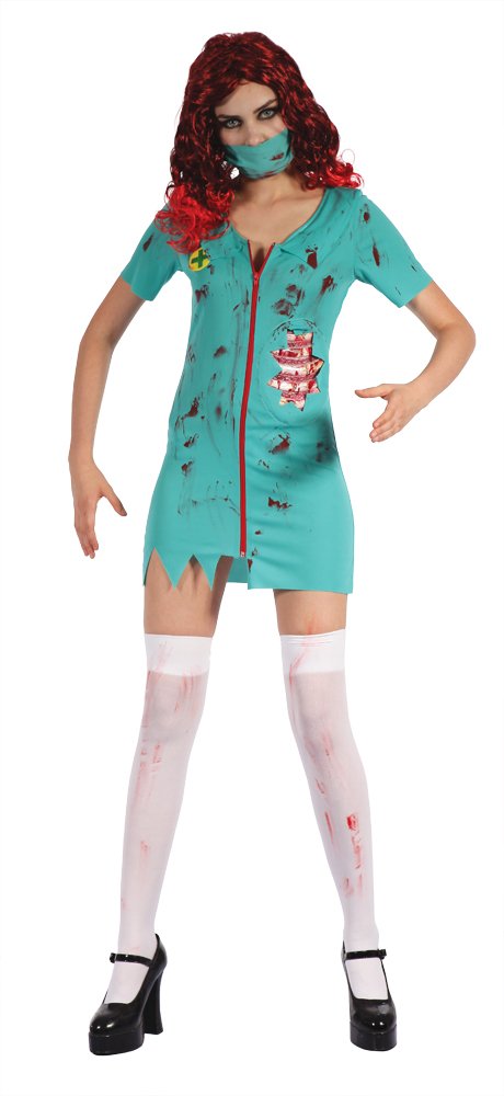 Bristol Novelty Zombie Surgeon Lady, UK Size 10-14