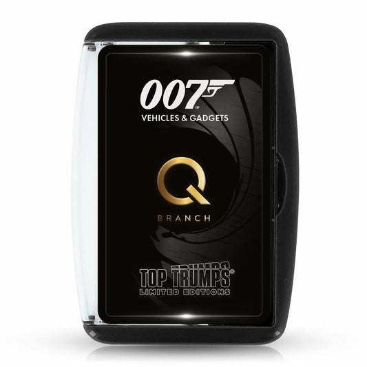 Top Trumps James Bond Gadgets and Vehicles Limited Editions Card Game, play with iconic gadgets and vehicles including Aston Martin DBS, Golden Gun and the Q Boat, for players aged 12 plus