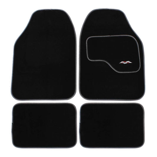 Universal PVC Backed Carpet Car Mat Style Set