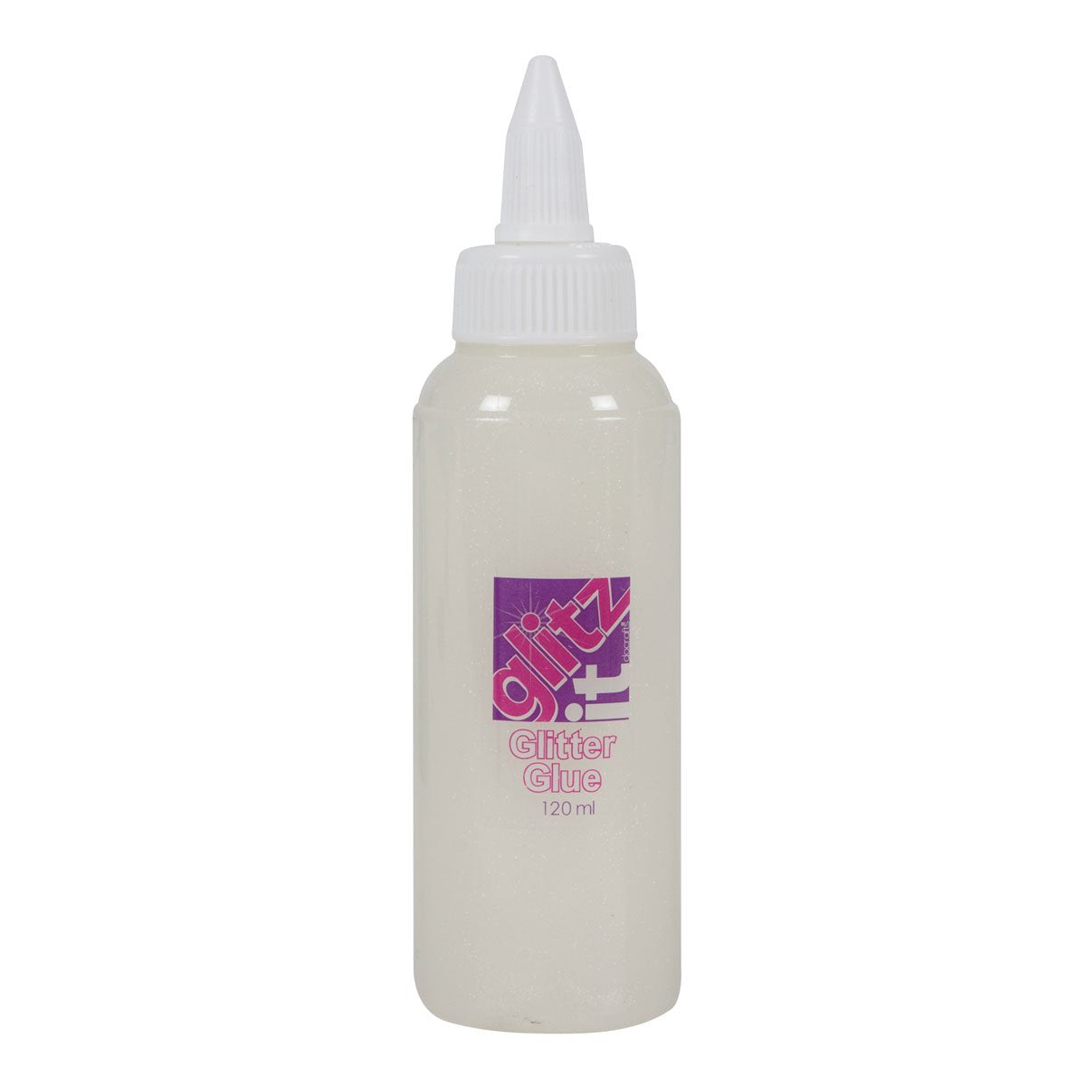 docrafts Glitz it Glitter Glue (120ml) - Clear Frosting