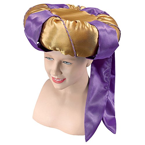 Bristol Novelty Sultan Hat, Mens, Gold, One Size