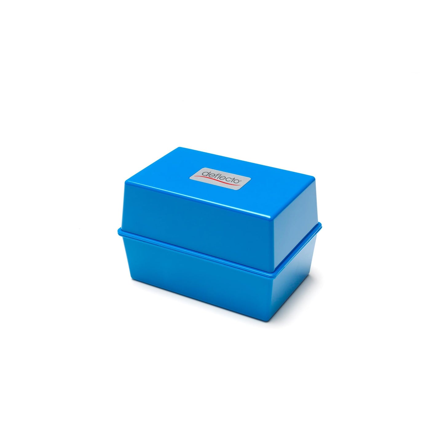 Deflecto Value Size 6 x 4 Index Card Box