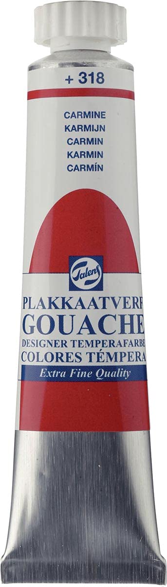 Royal Talens C080-43182 Talens Gouache - Opaque Watercolor - 20ml Carmine