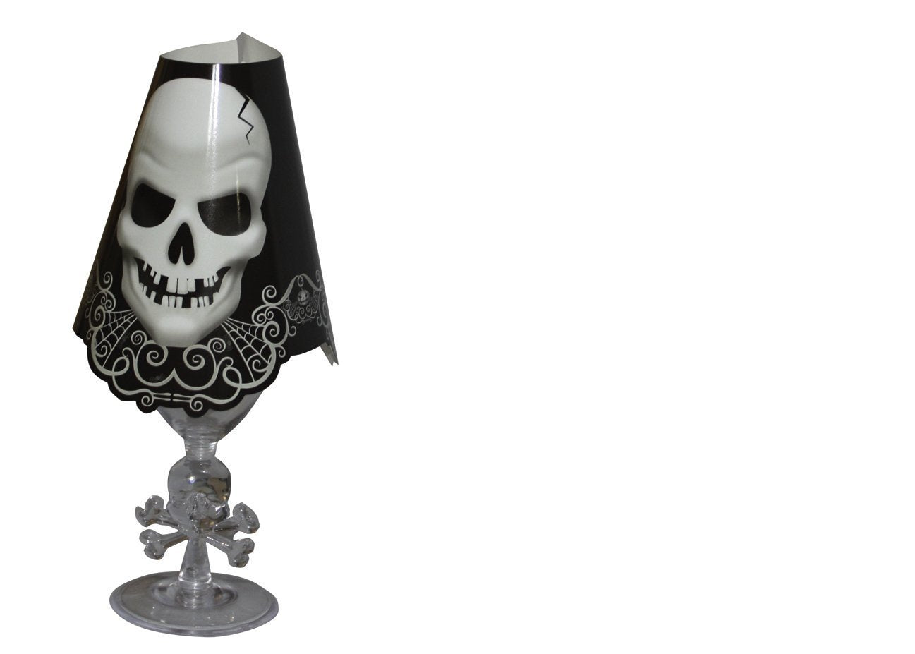 Fright Night Wine Glass Paper Shades 26.8cm/8