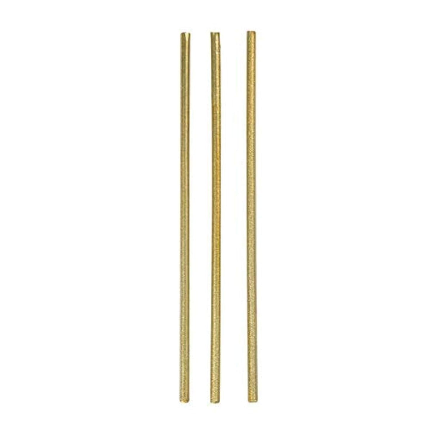 Unique Party - Gold Sparkle Birthday Candles, Pack of 18