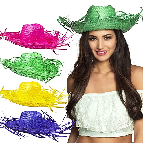 Boland Straw-Hat Caribbean, 4 pcs.-Set