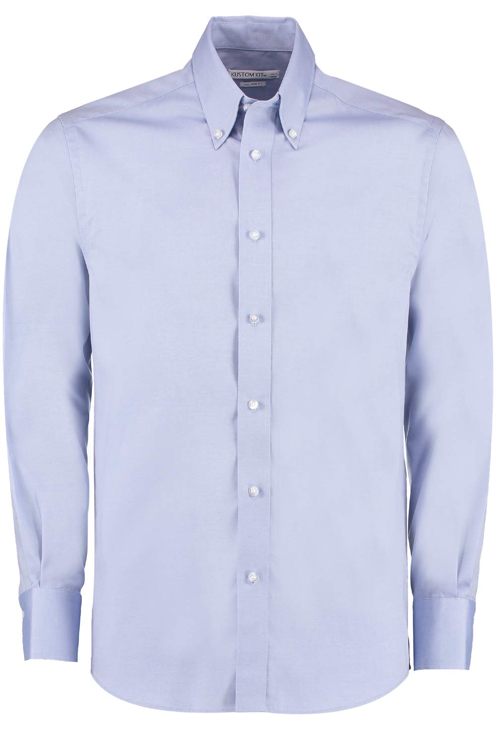 Kustom Kit Men's Tailored Fit Premium Oxford Kk188 Business Shirt, Blue (Light Blue), 16