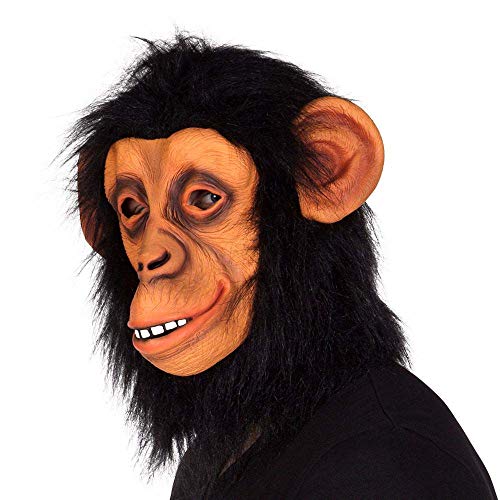 Boland Chimp monkey mask latex with fur