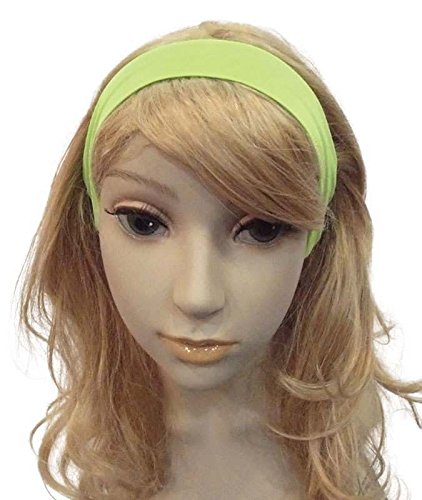 Bristol Novelty 80's Hairband, Neon Green, One Size