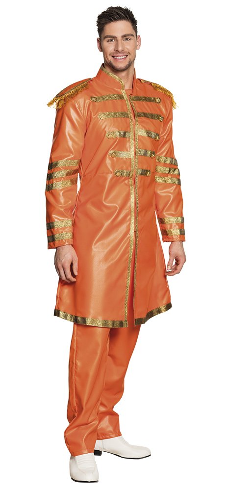 Boland 10118043 BOLSergeant Pop Adult Costume (Size 50/52), Orange, Standard, 50-52