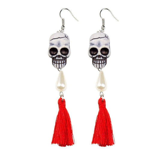 Boland Skull Earrings, Standard Size