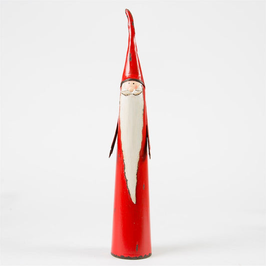 Sass & Belle Tall Nordic Santa Red Standing Decoration