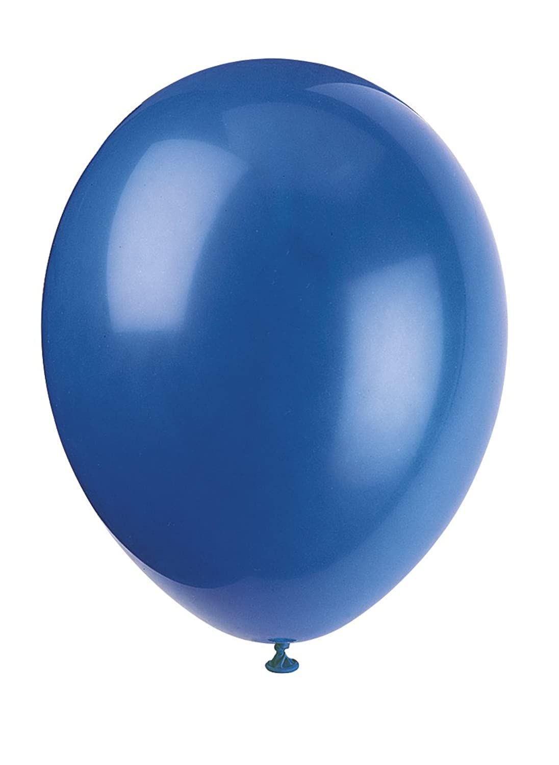 Unique Party - 12" Latex Evening Blue Balloons, Pack of 10