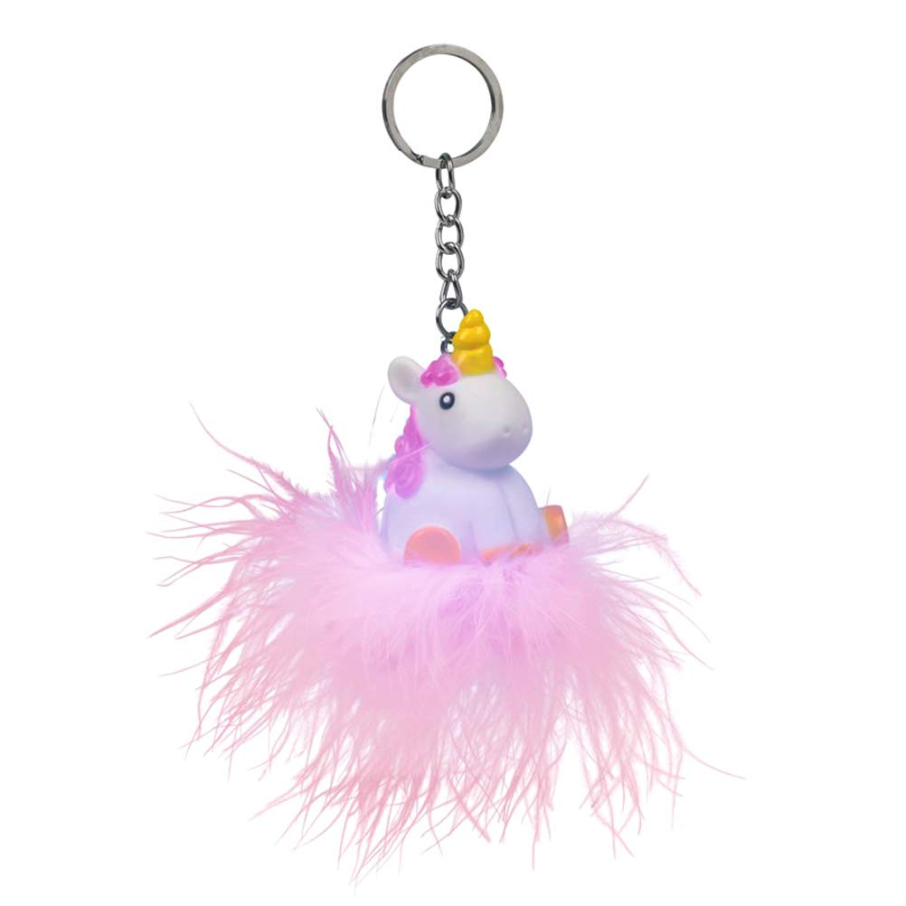 Tobar Unicorn Flashing Keyring, Multi-Colour