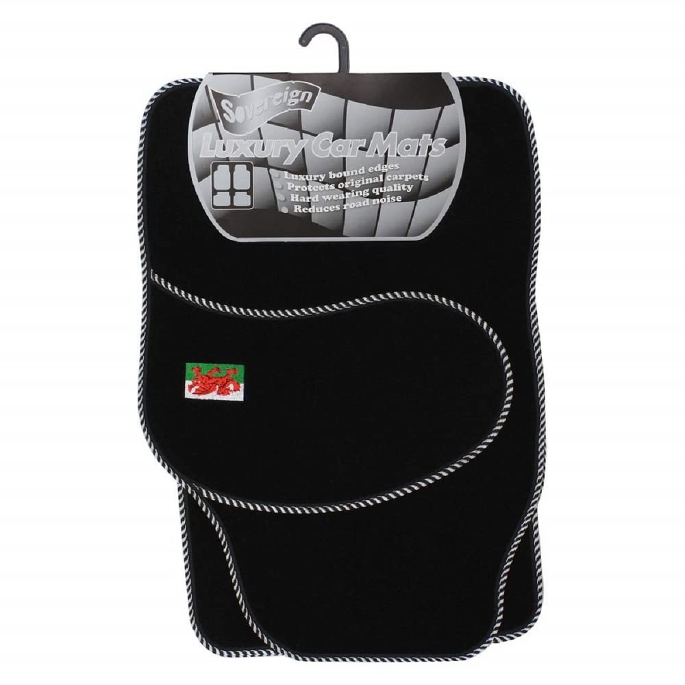 JVL welsh dragon universal car mat set