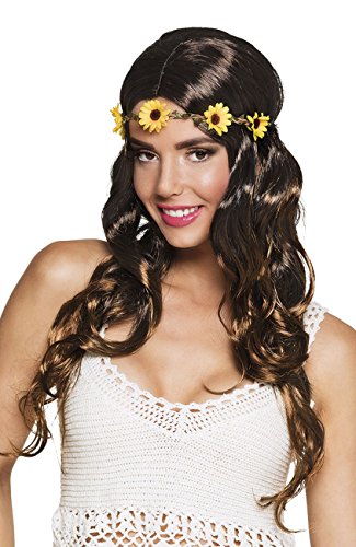 Boland Joy Wig with Headband, Brown, One Size