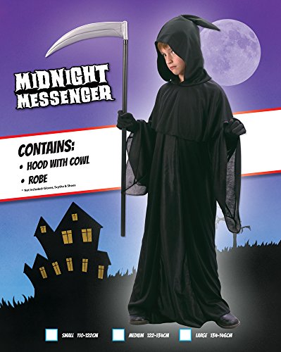 Bristol Novelty Midnight Messenger Costume