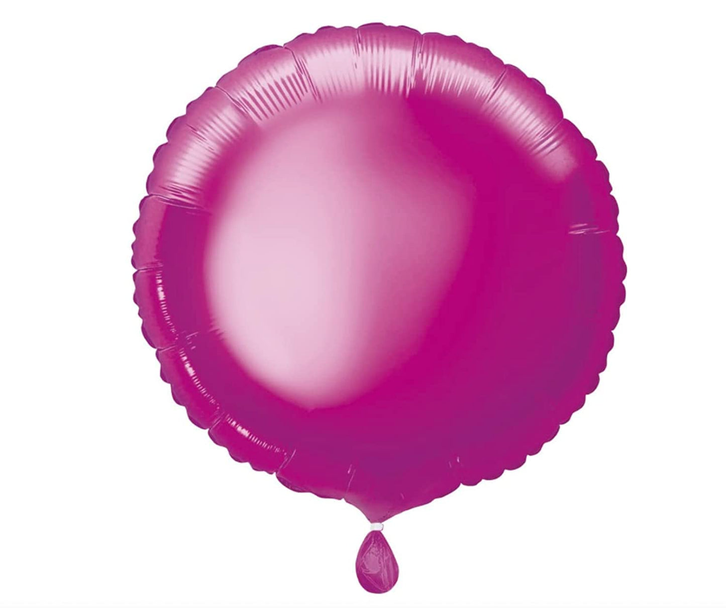 Hot Pink Round 18 Inch Foil Balloon