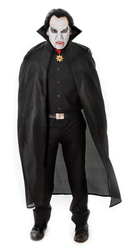 Bristol Novelty Halloween Dracula Cape | Polyester | Black, 56-Inch/One Size