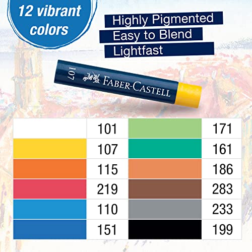 Faber-Castell permanent oil pastel