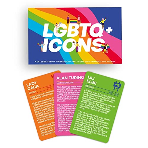 LGBTQ+ Icons Cards - Extraordinary stories of those who have impacted the past.