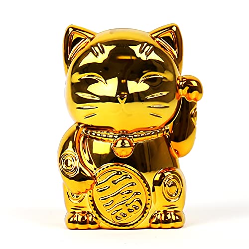 Gift Republic Fortune Telling Kitty Prediction Maker, Gold, One Size