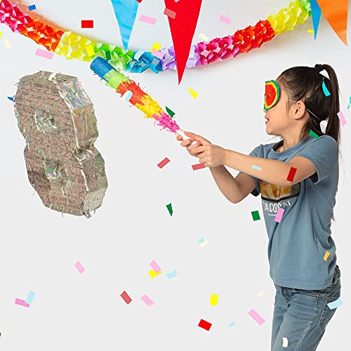 Boland - Numbers Pinata Size 40 x 28 x 8 cm Holographic Number