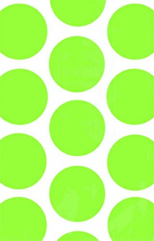 Candy Buffet Polka Dots Treat Bags Kiwi Green /10