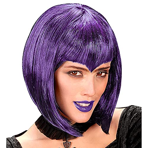 Widmann Gothic Vamp Purple Wig