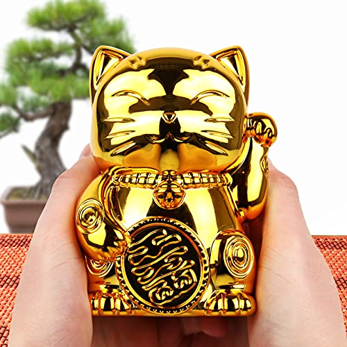 Gift Republic Fortune Telling Kitty Prediction Maker, Gold, One Size