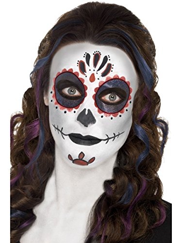 Smiffy's Day of the Dead Make-Up Kit, with Face Paints