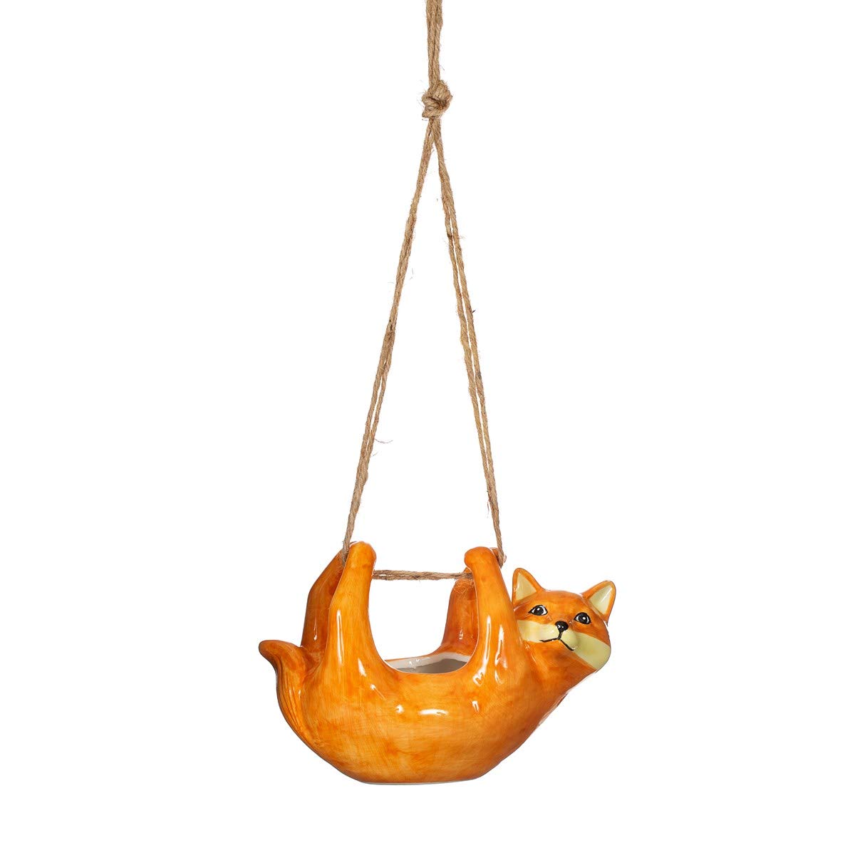 Sass & Belle Hanging Fox Planter