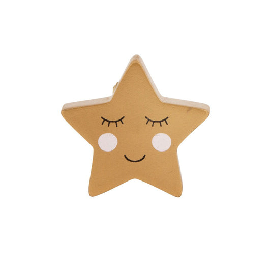 Sass & Belle Sweet Dreams Star Golden Drawer Knob