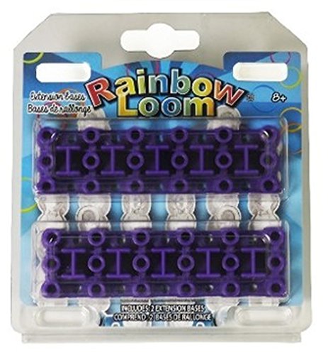 Choon's Design Rainbow Loom 6-Pin Extension Base Pack, red