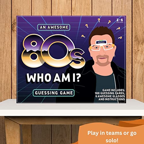 Gift Republic Who Am I 80-s Guess Game