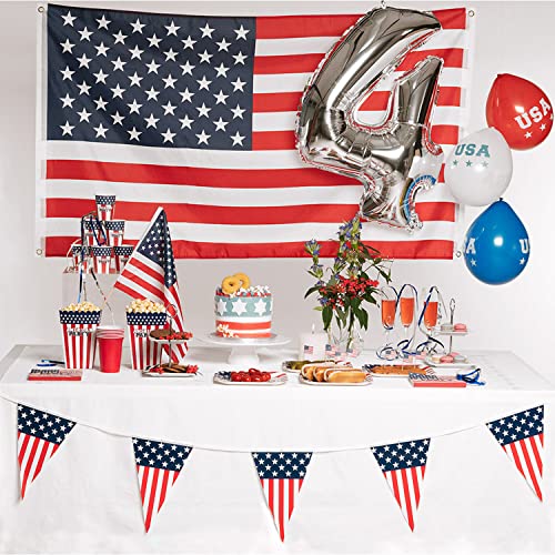 Boland - Party Napkins American Party 20 Pieces 33 x 33 cm, Table Decoration 100% Paper