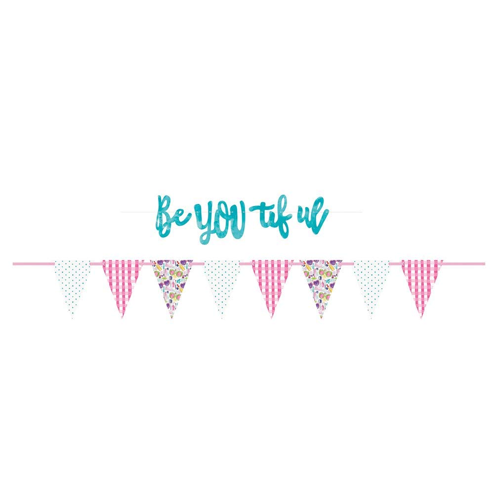 Unique Party - Spa Party Banner Set, 2 pieces