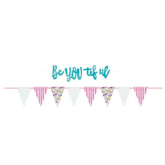 Unique Party - Spa Party Banner Set, 2 pieces