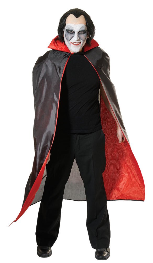 Bristol Novelty Dracula Cape, Red, One Size