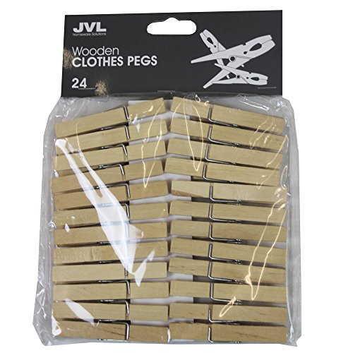 JVL Wooden Pegs