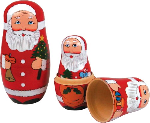 Tobar Father Christmas Nesting Dolls